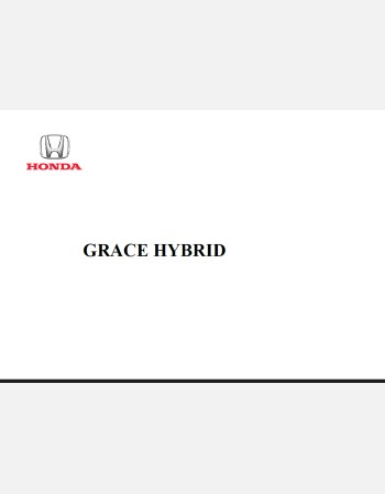 honda grace hybrid 2015 2016 2017 owners manual in english
